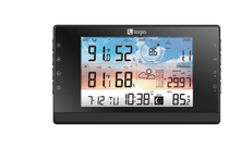 Load image into Gallery viewer, Logia 5-in-1 Wireless Weather Station with Wi-fi®, Built-In Solar Panel, and 5.7” Full-Color LCD Display