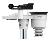 Load image into Gallery viewer, Logia 7-in-1 Wireless 24-Hour/10-Day Forecast Weather Station with Wi-fi®, Built-In Solar Panel, and 8” Full-Color LCD Display