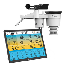 Load image into Gallery viewer, 7-in-1 Wireless Weather Station with 8-Day Forecast & Wi-Fi®