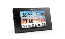 Load image into Gallery viewer, Logia 5-in-1 Wireless Weather Station with Wi-fi®, Built-In Solar Panel, and 5.7” Full-Color LCD Display
