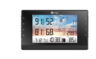 Logia 5-in-1 Wireless Weather Station with Wi-fi®, Built-In Solar Panel, and 5.7” Full-Color LCD Display