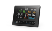 Load image into Gallery viewer, Logia 7-in-1 Wireless 24-Hour/10-Day Forecast Weather Station with Wi-fi®, Built-In Solar Panel, and 8” Full-Color LCD Display
