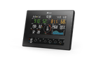 Logia 7-in-1 Wireless 24-Hour/10-Day Forecast Weather Station with Wi-fi®, Built-In Solar Panel, and 8” Full-Color LCD Display