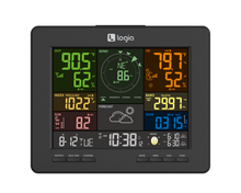 Load image into Gallery viewer, Logia 7-in-1 Indoor/Outdoor Weather Station with Wi-Fi connectivity and Solar Powered
