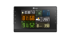 Load image into Gallery viewer, Logia 7-in-1 Wireless Weather Station with Wi-fi®, Built-In Solar Panel, and 5.7” Full-Color LCD Display
