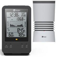Load image into Gallery viewer, 3-in-1 Rain Sensor and LCD Display with Built-In Hygro-Thermo Sensor
