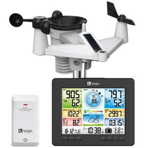 7-in-1 Wireless Weather Station with Wi-Fi® and Solar Panel – Logia Weather  Stations