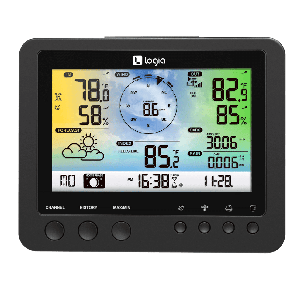 5-in-1 Wireless Weather Station with WiFi® – Logia Weather Stations